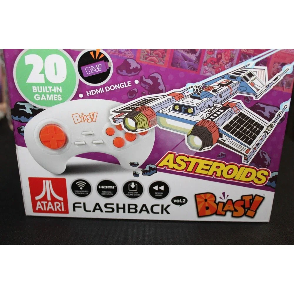 Atari Flashback Blast! Featuring Asteroids  W/ 20 Built-In Games